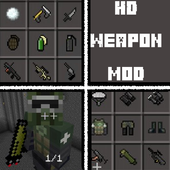 HD weapon mod for minecraft icon