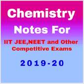 Chemistry Notes for IIT JEE and NEET on 9Apps