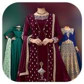 Women Anarkali Suit Photo Editor