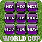 FootBall World Cup Channels satellite frequencies icon