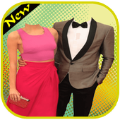 Couple Photo Suit Editing icon