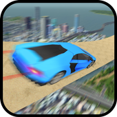 Impossible Car City Mega Ramp 3D icon