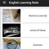 English Learning Note icon