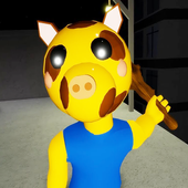 Piggy Giraffy Horror Game Granny Obby Mod icon