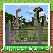 Jurassic Craft World MCPE Map icon