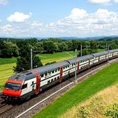 Jigsaw Puzzles Trains Game icon