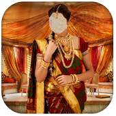Indian Bridal Photo Montage icon