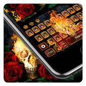 روز جمجمة لوحة المفاتيح on 9Apps