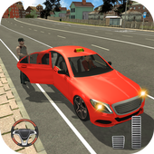 Taxi Driver - 3D City Cab Simulator icon