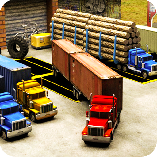 Euro Long Trailer Truck Sim 2021: Cargo Transport icon