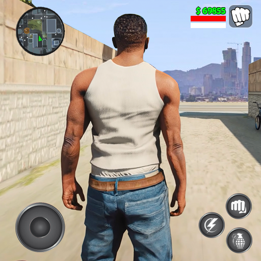 Real Grand Theft Crime Games icon