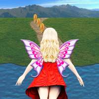 Flying Girl Runner. on 9Apps