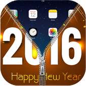 New year zipper lock 2016 on 9Apps