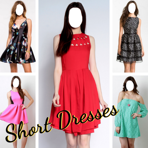 Girls Short Dress Outfit Suits icon