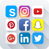 социальные медиа 2019 иконка