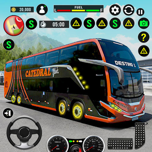 Coach Bus Racing - Bus Games icon