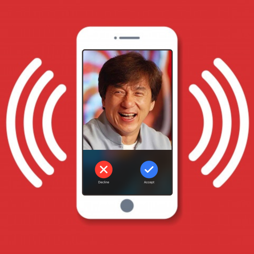 Fake call jackie chan icon