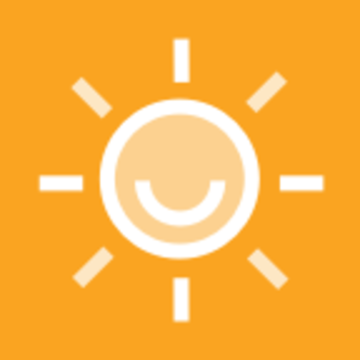 Whether - minimal weather app icon