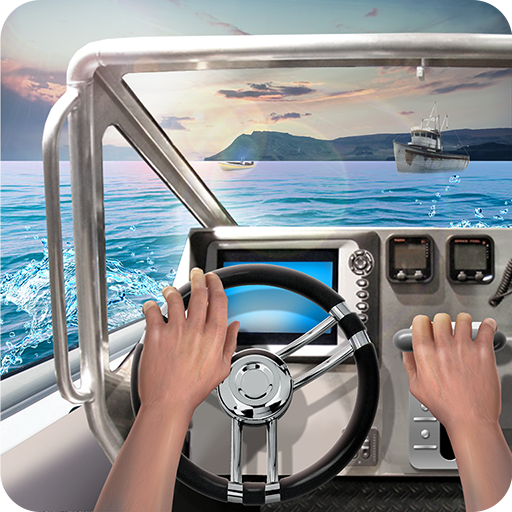Driving Boat 3D Sea Crimea icon