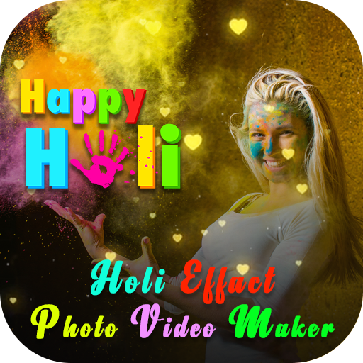 Holi Video Maker With Music - Dhuleti Video Maker icon