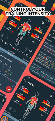 ReGYM - workout diary screenshot 1