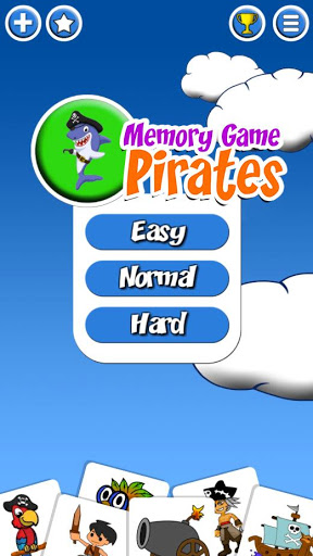 Memory Game Pirates screenshot 1