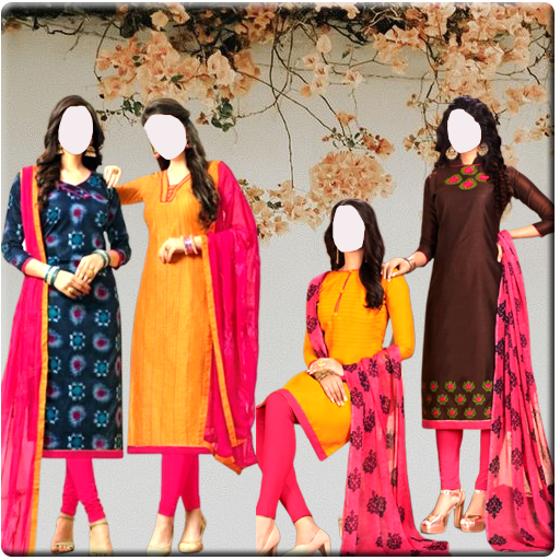 Women Chudidar Twins Photo Suit icon