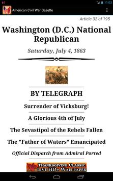 American Civil War Gazette screenshot 16