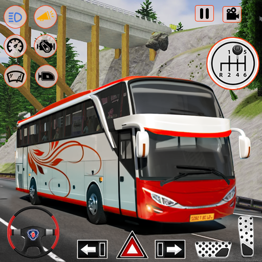 Bus Game Crazy Driving Game icon