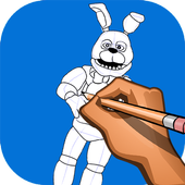 How to Draw FNAF icon