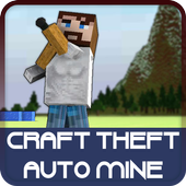 Craft Theft Auto Mine icon
