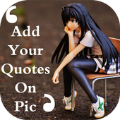 quotes on my pic &amp; quotes app icon