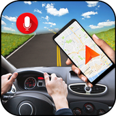 Voice GPS Driving Directions : GPS Map Navigation icon