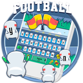 Cute Football Cartoon Keyboard Theme icon