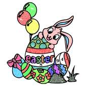 Adult Easter Eggs Glitter Color By Number Free on 9Apps