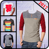 Man T-Shirt Photo Suit أيقونة
