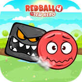 New Red Ball hero 4 adventure icon