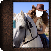 Cowgirl Photo Montage icon