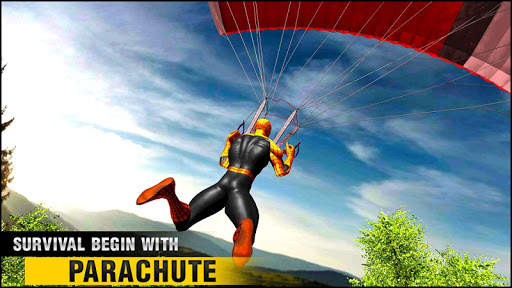 Rope Hero Survival Squad: Free Fire Hero Game screenshot 1