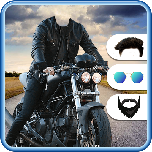 Men Bike Ride Photo Suit :Men Bike Ride Photo Suit icon