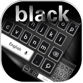 Simple Black Keyboard Theme icon