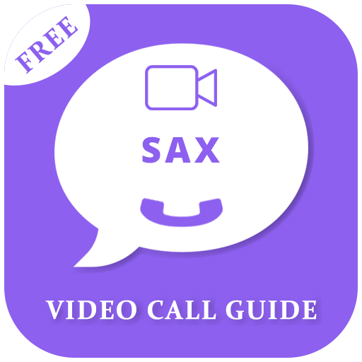 SAX video call - Video Call &amp; Video Chat Guide icon