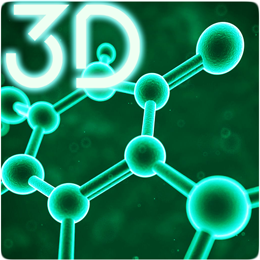 Particle Molecules 3D Live Wallpaper icon