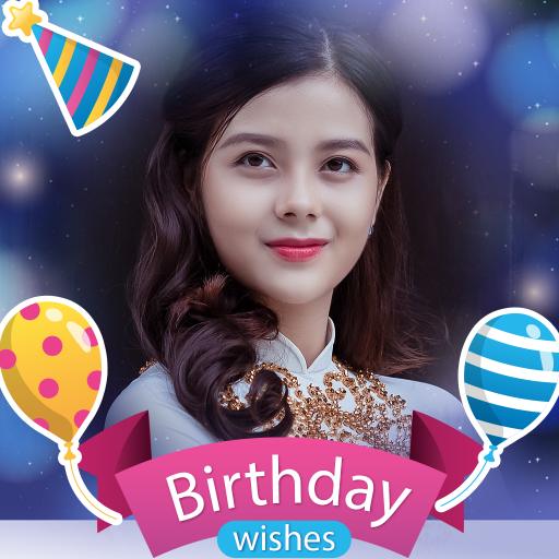 Happy Birthday Wishes Photo Editor icon