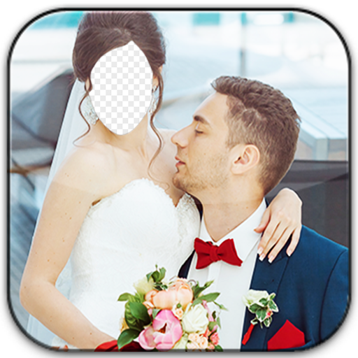 Wedding Couple Photo Montage أيقونة