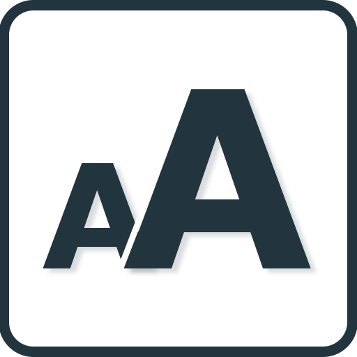Big Font - Enlarge Text Size - Change Font Size icon