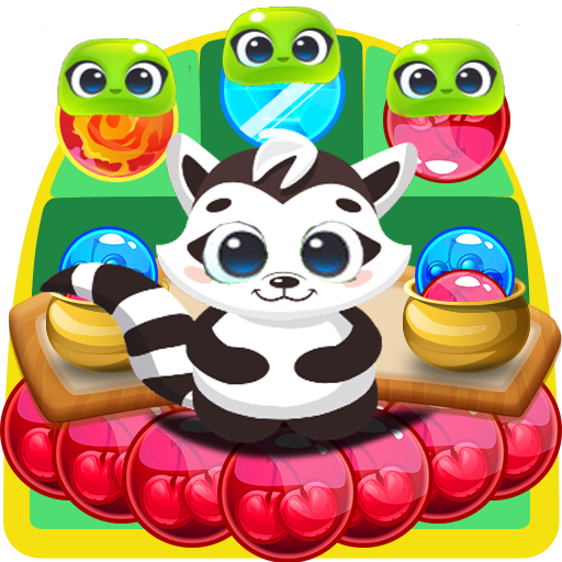 Raccoon Pop - Bubble Shooter Fun Game icon