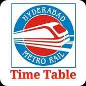 Hyderabad Metro Train Timing and Fire on 9Apps