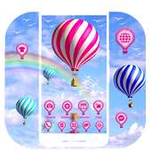 Hot Air Balloon Launcher Theme Live HD Wallpapers
