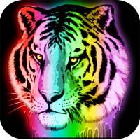 Neon Animals Wallpaper HD on 9Apps